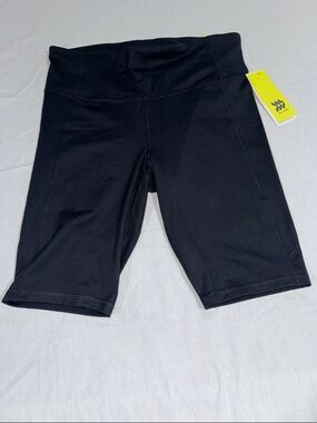 all in motion Black High-Rise Bike Shorts